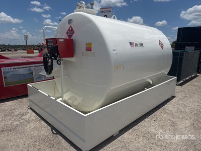 2026 AM Tank 2000 DIESEL 2000 gal Skid Mounted Steel Diesel Tanque (Unused)