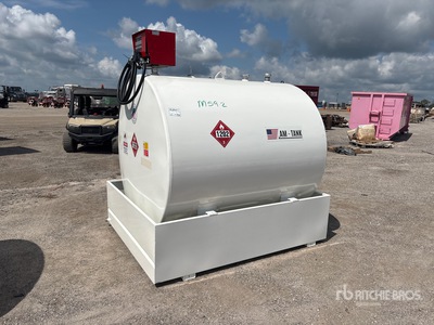 2026 AM Tank 1000 Diesel 1000 gal Skid mounted Steel Storage and Dispensing Tank (Unused)
