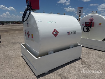 2026 AM Tank 1000 Diesel 1000 gal Skid Mounted Steel Diesel Steel Storage and Dispensing Cisterne Varie (Unused)