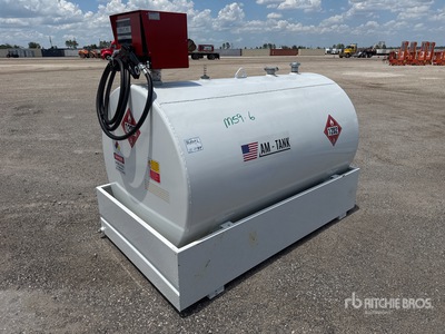2026 AM Tank 500 Diesel 500 gal Skid Mounted Diesel 500 gal Skid mounted Steel Storage and Dispensing Tank (Unused)
