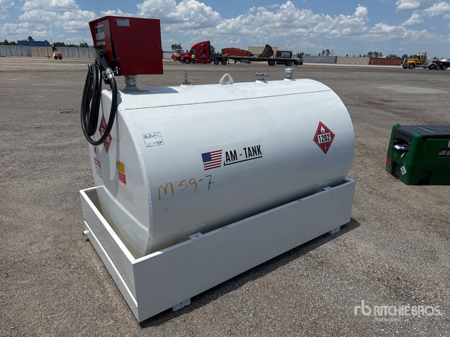 2026 AM Tank 500 Diesel 500 gal Skid Mounted Diesel 500 gal Skid mounted Steel Storage and Dispensing Tank (Unused)