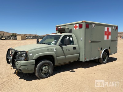 2004 Chevrolet Silverado K3500 4x4 Ambulance
