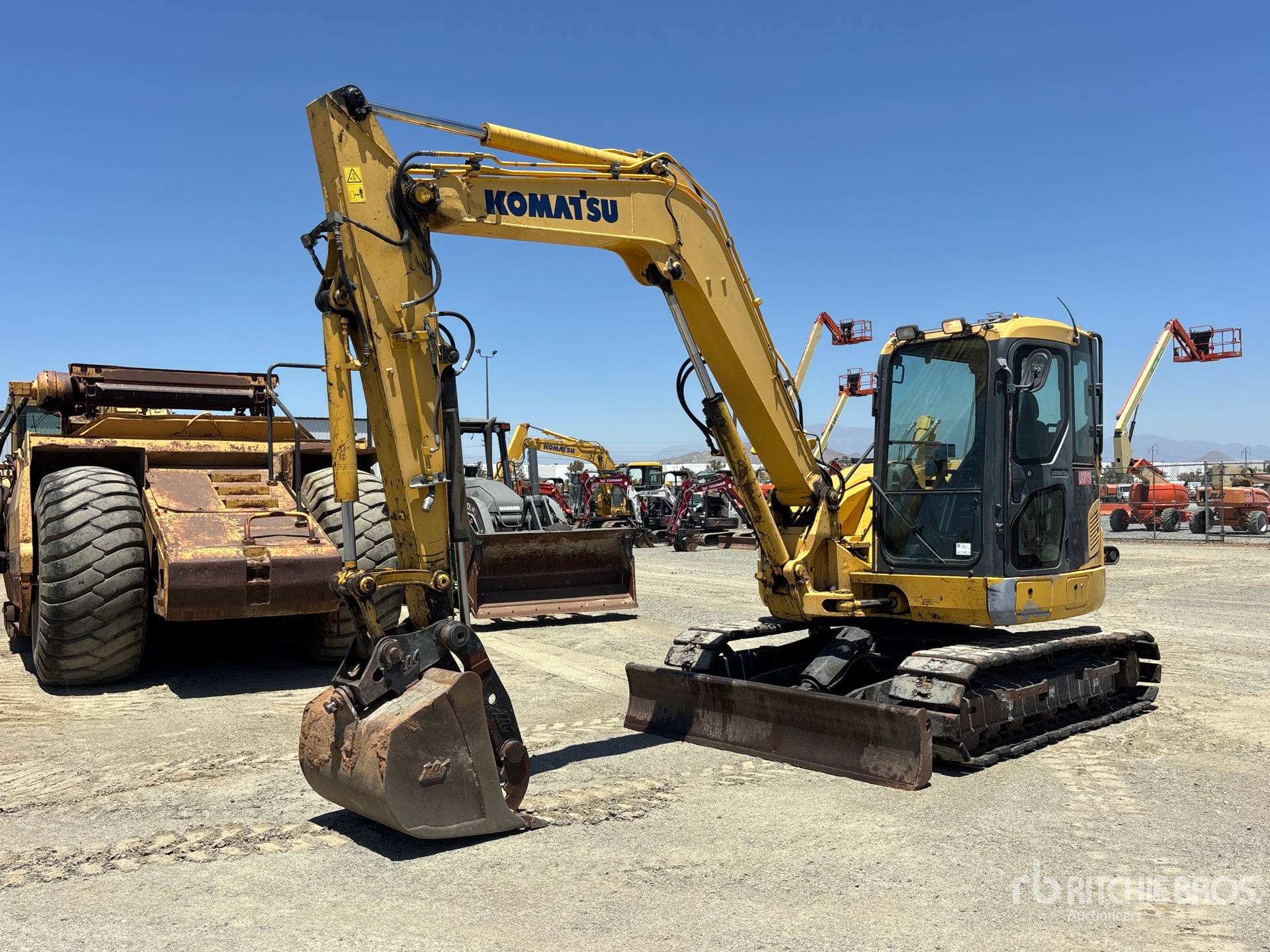 2016 Komatsu PC88MR-10 Tracked Excavator