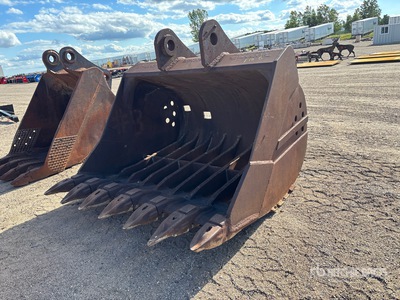 90 in Excavator Bucket