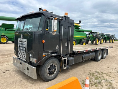1994 Kenworth COE 6x4 Sleeper Flatbed Truck