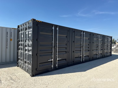 40 ft Multi-Door Open-Sided Contenedor de almacenamiento