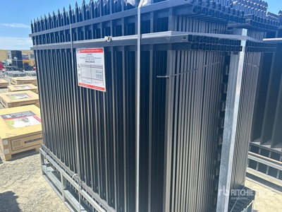 Quantity of (40) 2026 SUNTOP D0608-40 6 ft x 8 ft Powder Coated Ogrodzenie (Unused)