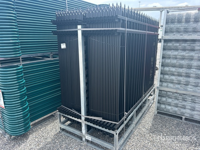 Quantity of (40) 2026 SUNTOP D0608-40 6 ft x 8 ft Powder Coated Fencing (Unused)