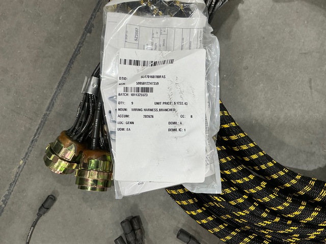 (9) Oshkosh 1454830W Branched Wiring Harnesses