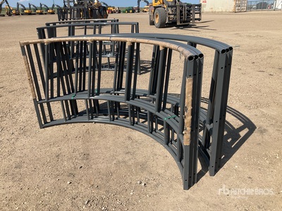Quantity of (2) 2024 BYT SBFD Slant Bar Livestock Feeder (Unused)