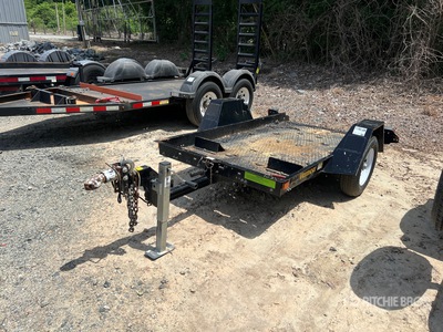 2022 Vermeer TLR33 6320 lb 9 ft S/A Equipment Trailer