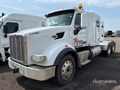 2020 Peterbilt 567 Hybrid 6x4 Diesel/CNG Sleeper Truck Tractor (Inoperable)