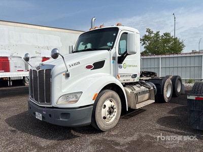 2018 Peterbilt 579 6x4 T/A Day Cab Truck Tractor (Inoperable)