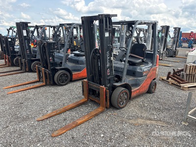 2014 Toyota 8FGCU20 3950 lb Cushion Tire Forklift