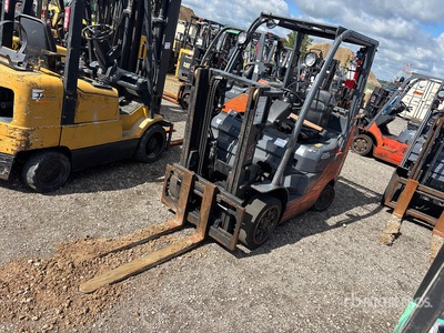 2014 Toyota 8FGCU25 5000 lb Cushion Tire Forklift