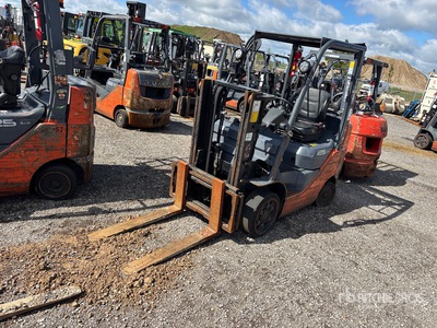 2010 Toyota 8FGCU25 4700 lb Cushion Tire Forklift