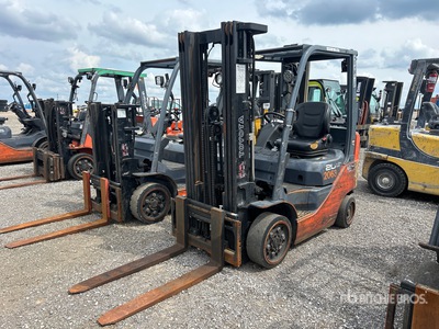 2014 Toyota 8FGCU20 3950 lb Cushion Tire Forklift