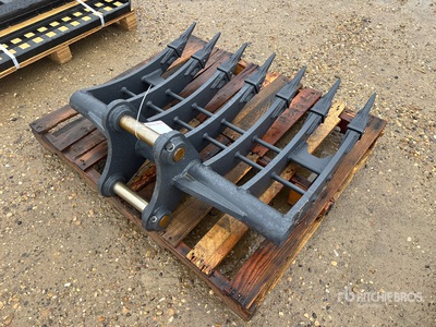 2026 Warrior WBRC05-1000 39 in مشط الحفارة - Fits Cat 305 / 5 - 6 ton (Unused)