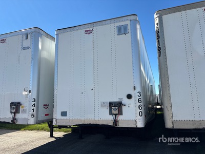 2018 Wabash DVLSHPC 53 ft x 102 in T/A Van Trailer