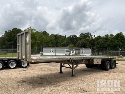 2017 Hyundai FC2366122-AF 36 ft T/A Flatbed Trailer