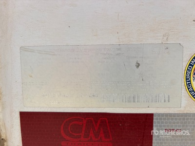 2014 CM 14 ft T/A Remolque Cerrado