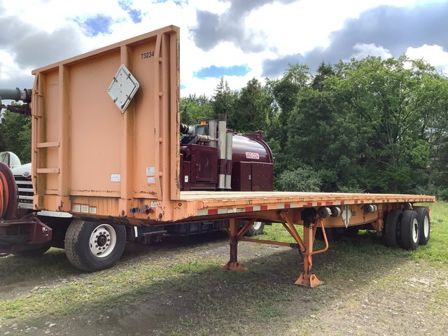 2017 Great Dane 36' Flatbed 40000 lb 36 ft T/A Flatbed Trailer