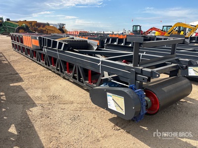 2026 TRIOSTACKER SKW36-60 36 in x 60 ft Portable Radial Stacking Convoyeur (Unused)
