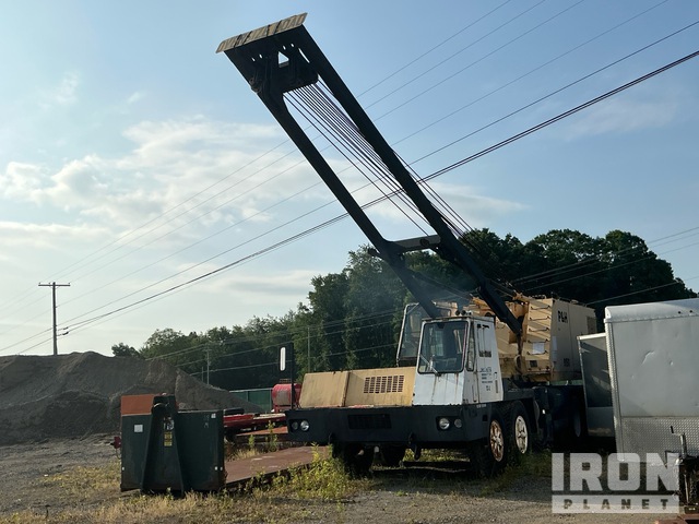 1985 P & H 9150 150 ton 8x4x4 Lattice-Boom Truck Crane