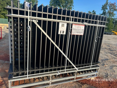 Quantity of (30) 2026 MTO A0710-30 10 ft x 7 ft Powder Coated Clôture (Unused)