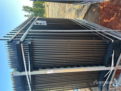 Quantity of (30) 2026 MTO A0710-30 10 ft x 7 ft Powder Coated Clôture (Unused)