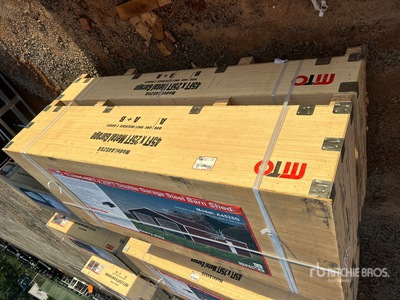 2026 MTO A4525G Double Garage Metal Abri (Unused)