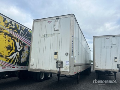2012 Wabash 53 ft x 102 in Quad/A Van Trailer