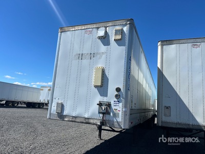2013 Wabash 53 ft x 102 in Quad/A Semi-remorque fourgon