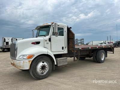 2008 Peterbilt 330 4x2 Flatbed Truck