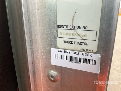 2012 Kenworth T370 4x2 S/A Day Cab Truck Tractor