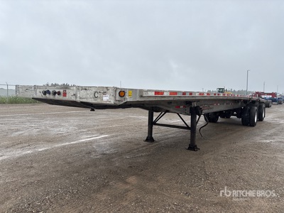 2005 Benson 48 ft T/A Spread Axle Flatbed Trailer