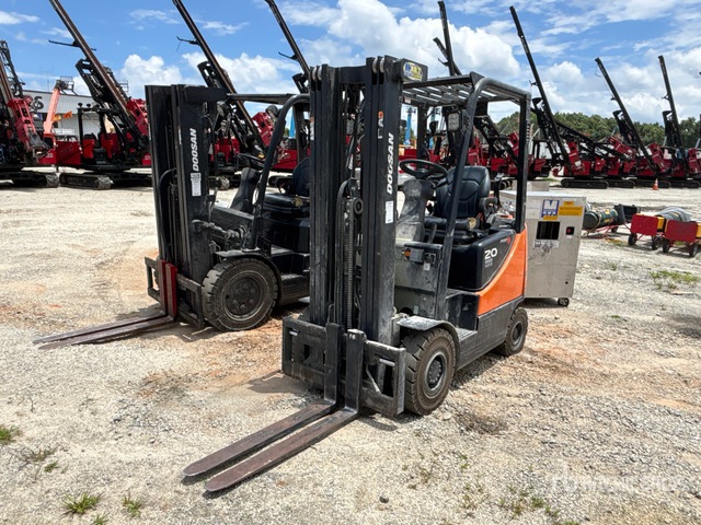 2023 Doosan G20SC-5 2700 lb Pneumatic Tire Forklift
