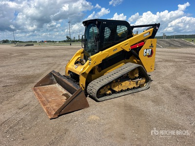Cat 289D3 Two-Speed Chargeuse sur rails compacte