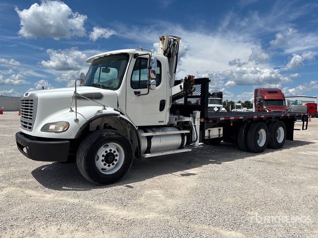 IMT 7200 Series 11400 lb Knuckle Boom on 2008 Freightliner M2 112 6x4 Boom Truck