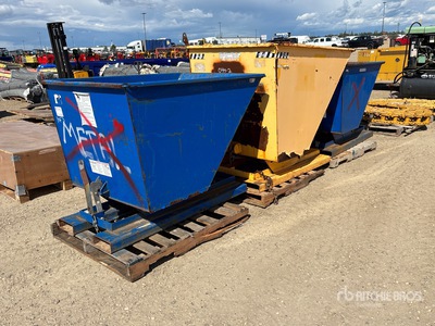 Quantity of (3) Self-Dumping Hopper