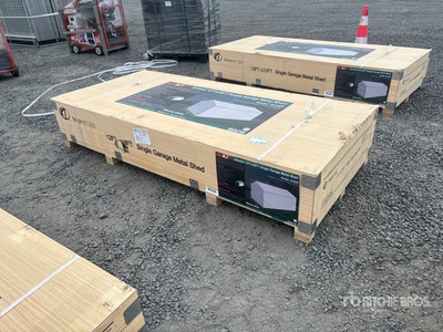 2026 KJ K1220 Metal Garage Cobertizo (Unused)