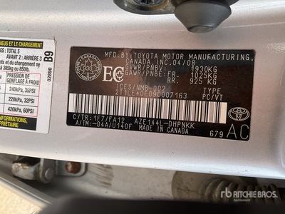2009 Toyota Matrix Automobile