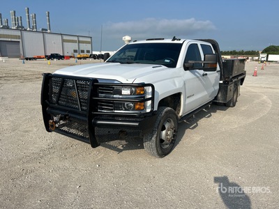 2016 Chevrolet Silverado 3500HD 4x4 Crew Cab Camión Caja Abierta