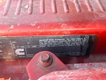 Engine with Emission Label