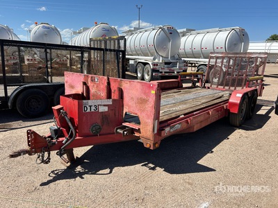 2015 TRL 12S 20 ft T/A Equipment Trailer