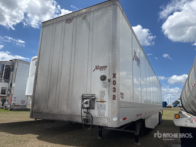 2021 Wabash DVHDHPC 53 ft x 102 in T/A Van Trailer