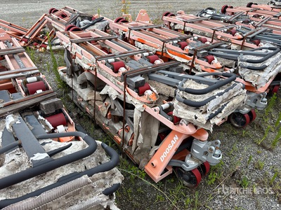 Quantity of (6) Doosan HPT28-2-06 5500 lb Pallet Jack
