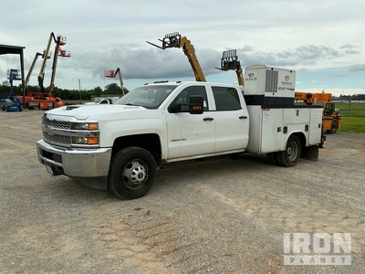 2019 Chevrolet Sliverado 3500 4x2 Crew Cab ユーティリティトラック