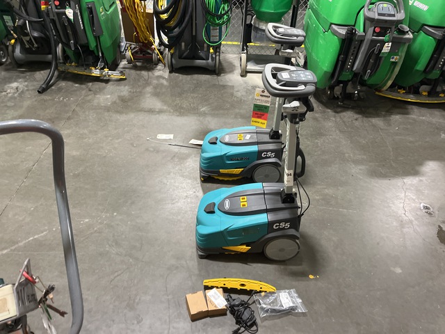 Quantity of (2) 2022 Tennant CS5 Walk-Behind Floor Scrubbers