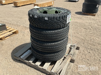(4) Assorted LT235/85R16 Tires w/Wheels